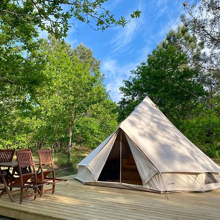 Camping La Kahute - Tente Lodge Au Coeur De La Foret Каркан Екстер'єр фото