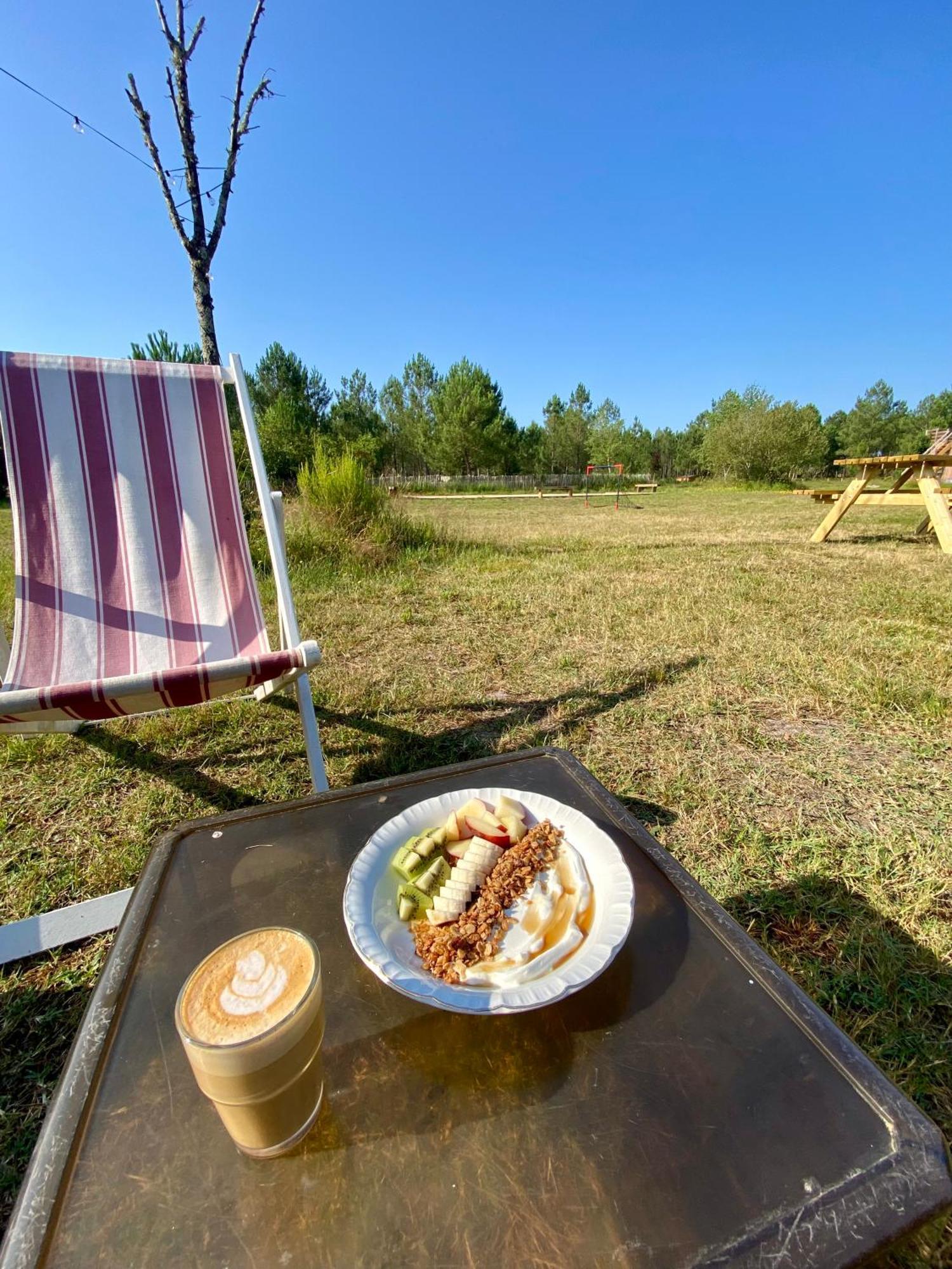 Camping La Kahute - Tente Lodge Au Coeur De La Foret Каркан Екстер'єр фото